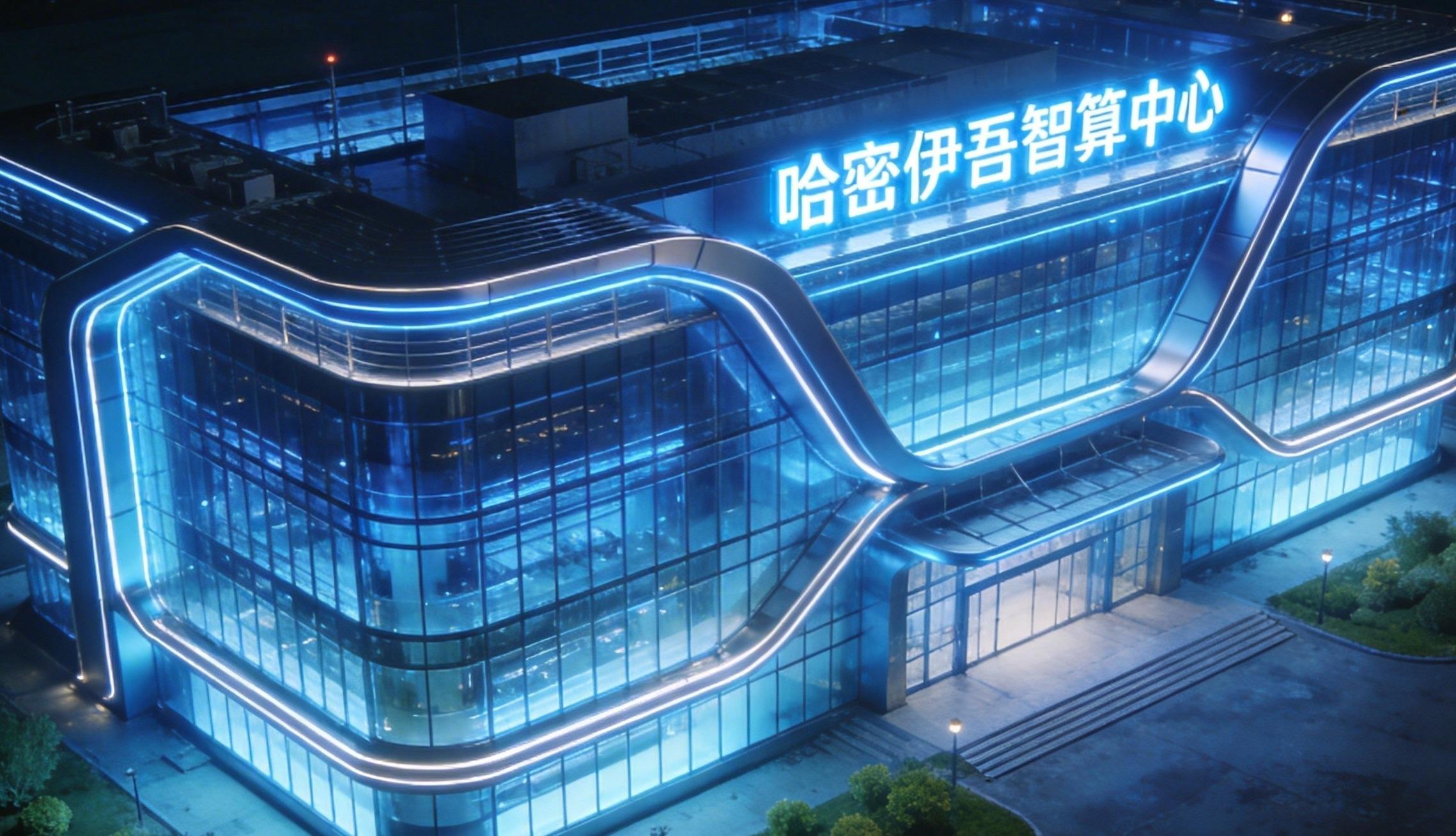 哈密伊吾智算中心点亮AI时代新基建