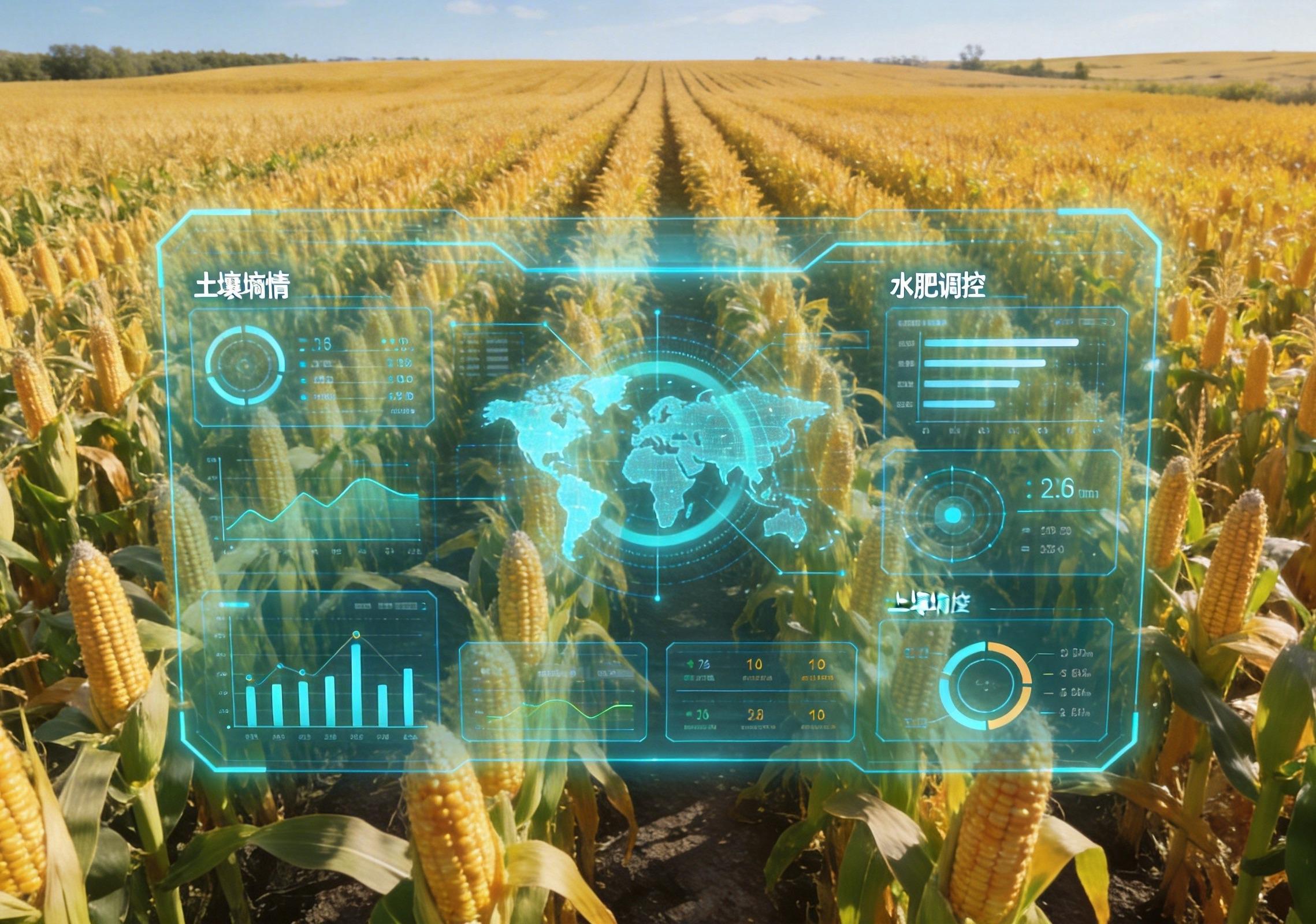 智慧农业赋能：民乐县玉米单产提升工程通过AI算力实现精准管控