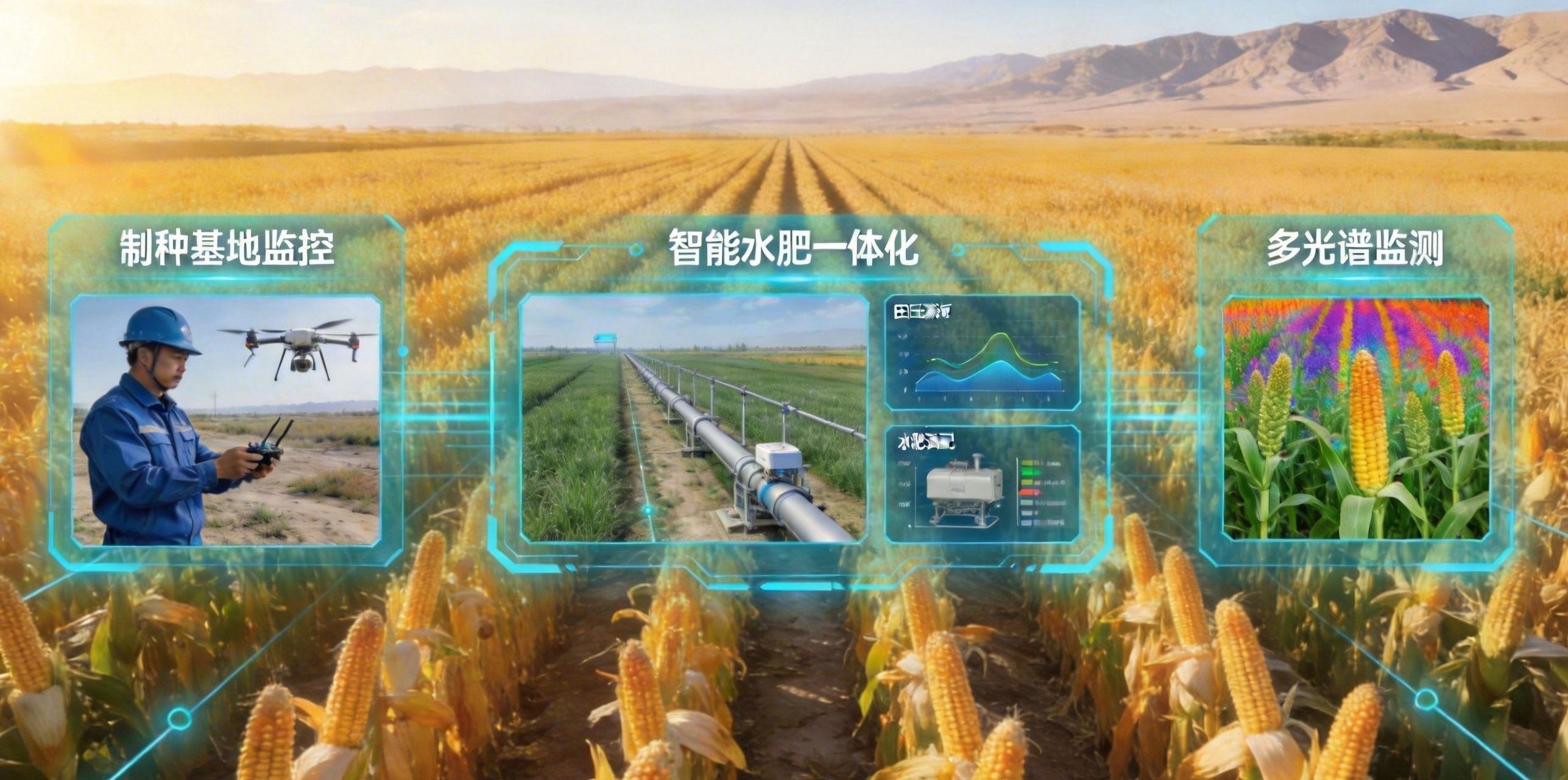 县企共建智慧标杆：张掖市高标准玉米制种基地通过AI算力实现智能化升级